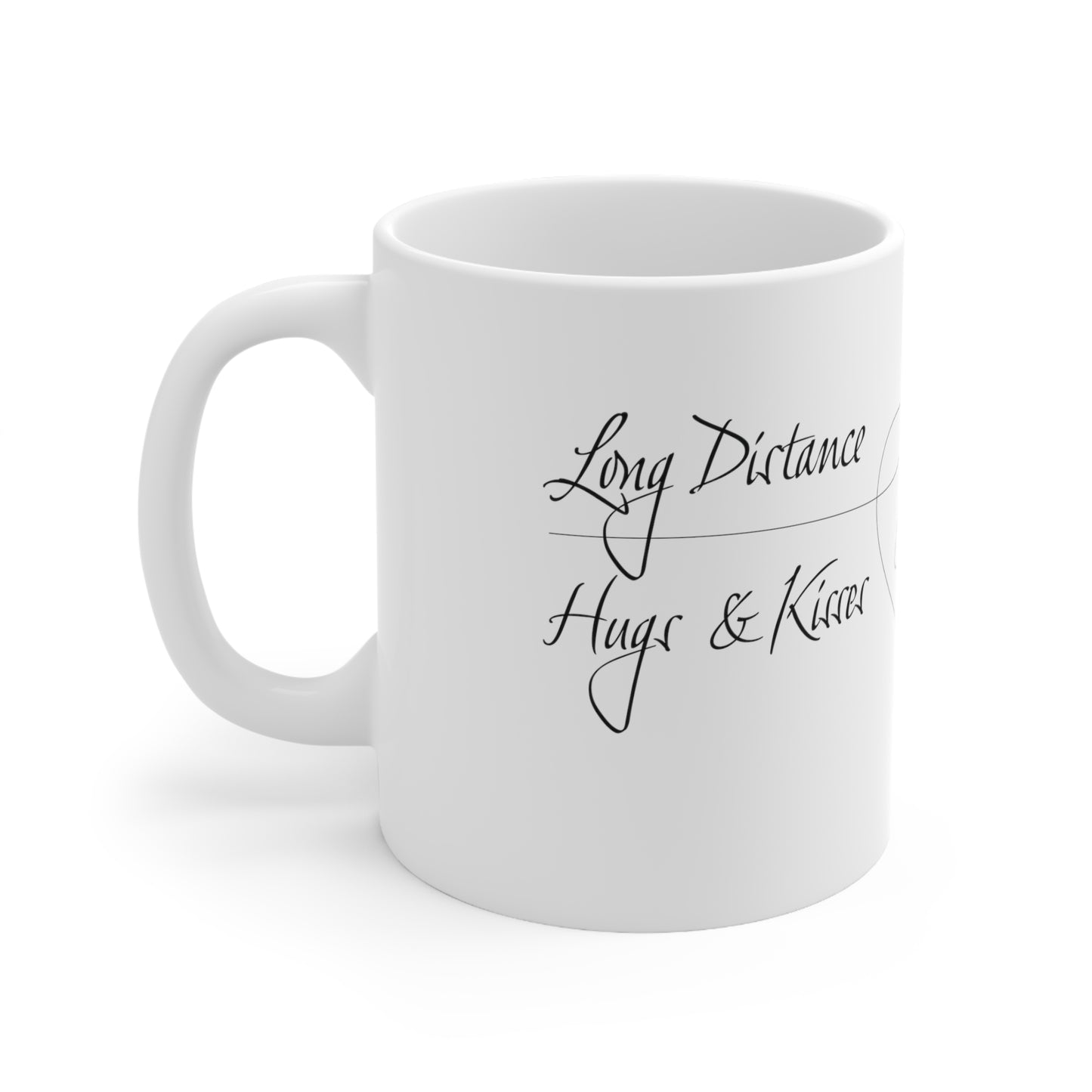 Long Distance Lovers Ceramic Mug (L)