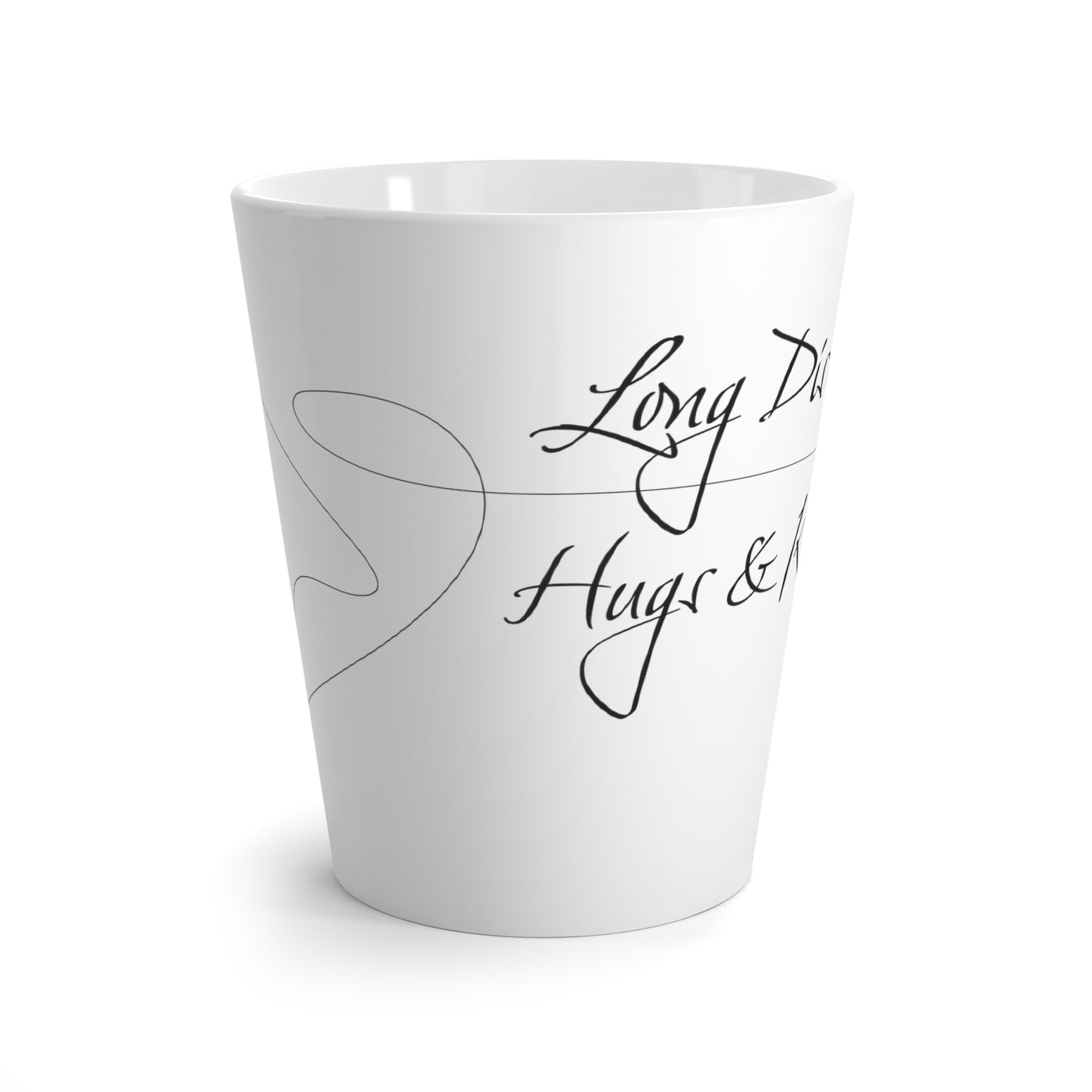 Long Distance Lovers Latte Mug (R)