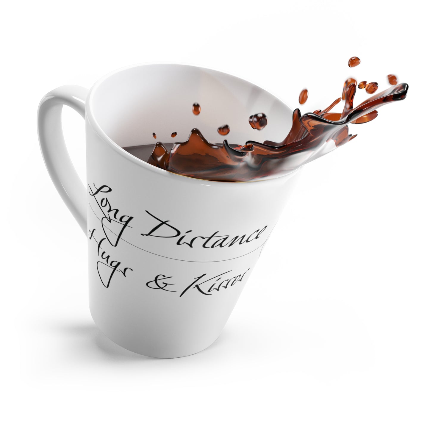 Long Distance Lovers Latte Mug (L)