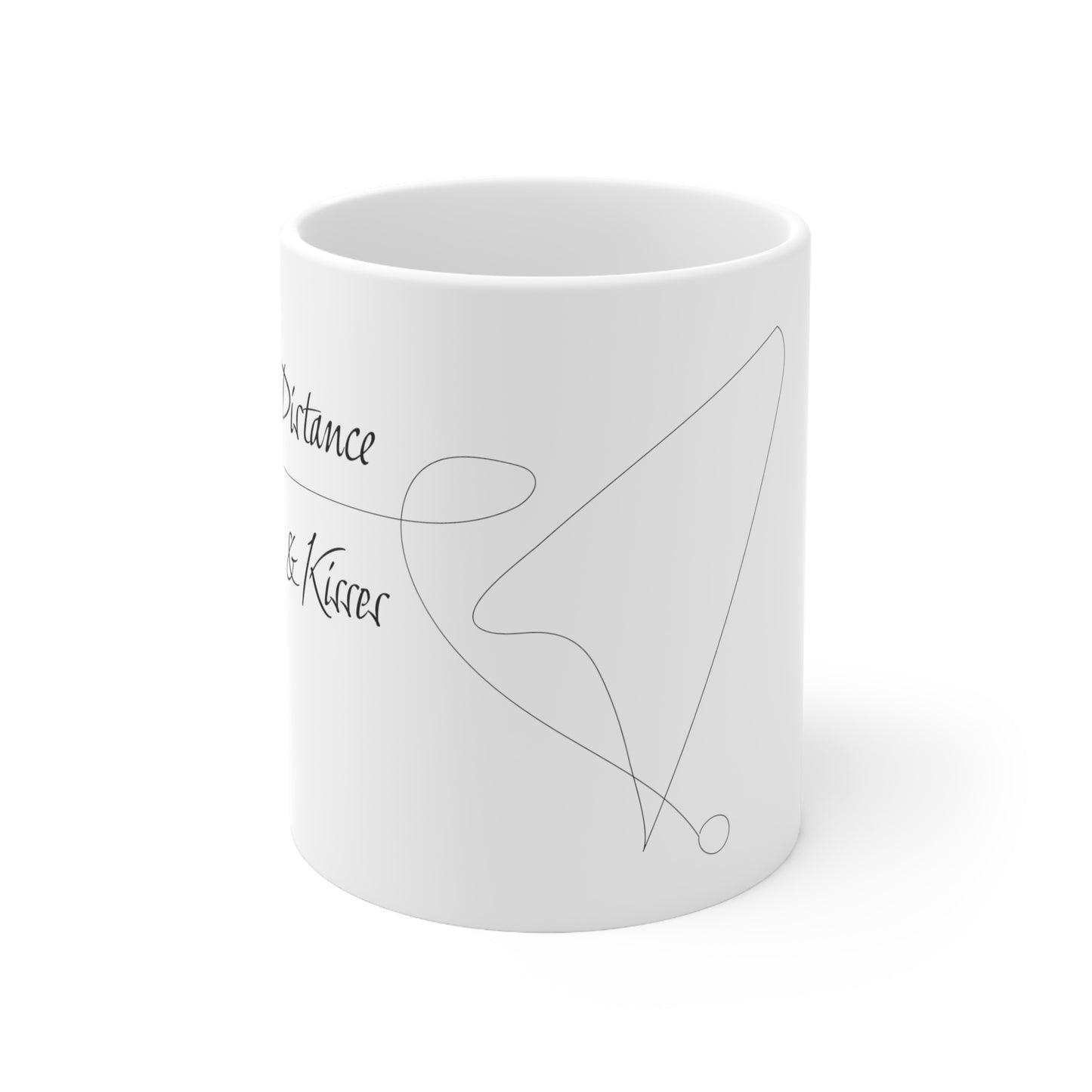 Long Distance Lovers Ceramic Mug (L)