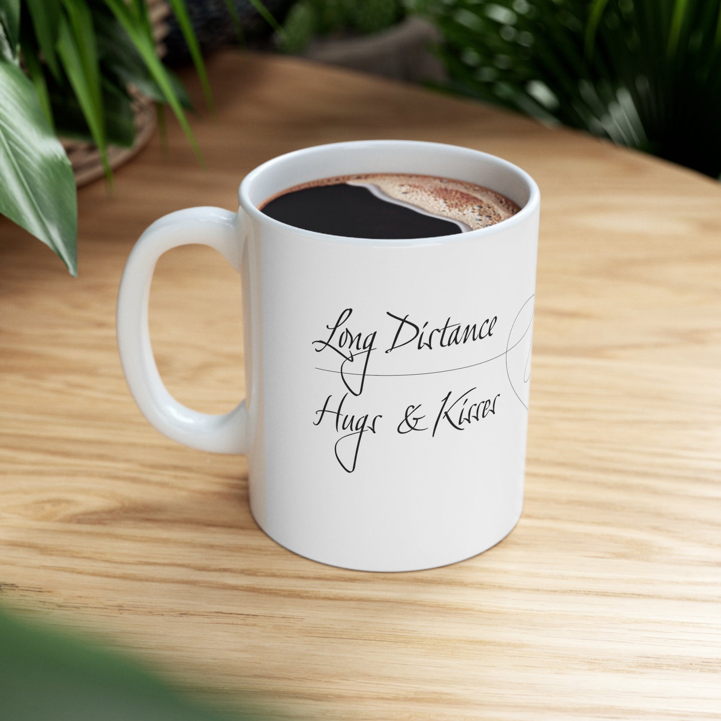 Long Distance Lovers Ceramic Mug (L)