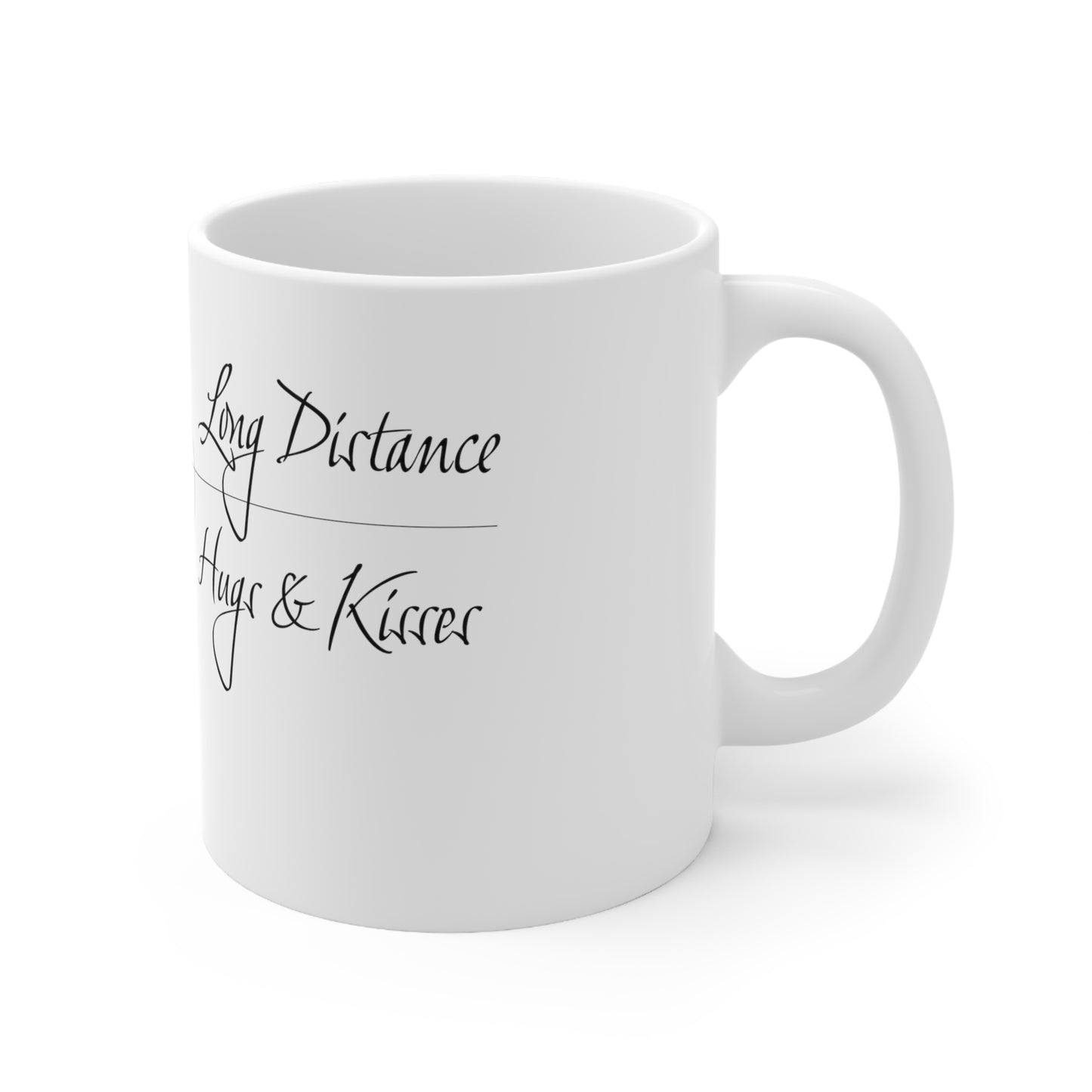 Long Distance Lovers Ceramic Mug (R)